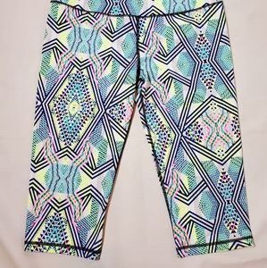 Victoria's Secret Colorful Capri Leggings